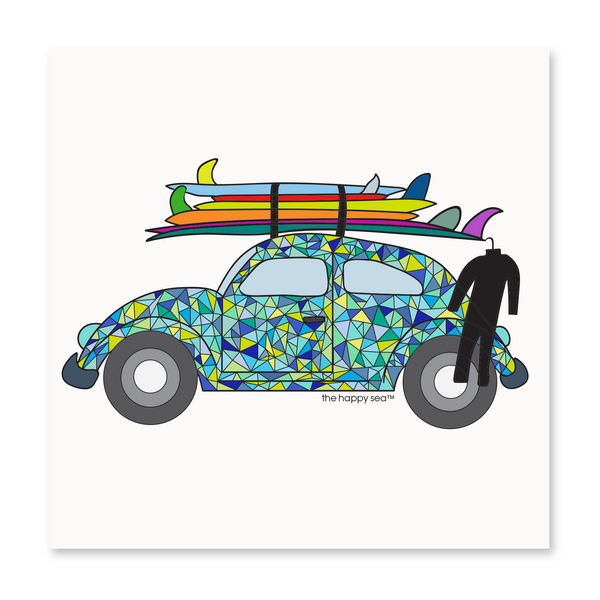 VW Bug Art Print